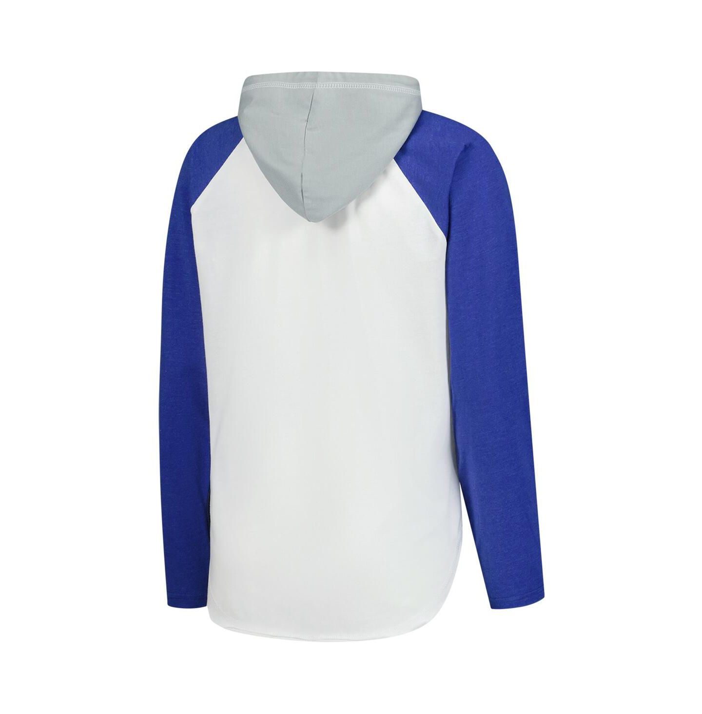 Женское худи G-III 4Her by Carl Banks White Toronto Maple Leaf's VIP Raglan Long Sleeve T-Shirt — фото 3