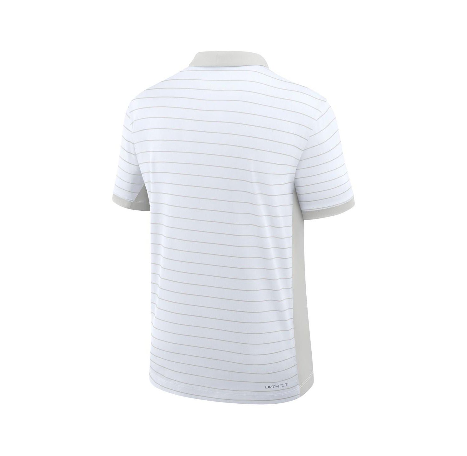 Men's White Texas Longhorns 2025 Early Season Coaches Sideline Victory Stripe Performance Polo Shirt