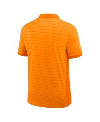 Men's Tennessee Orange Tennessee Volunteers 2025 Early Season Coaches Sideline Victory Stripe Performance Polo Shirt