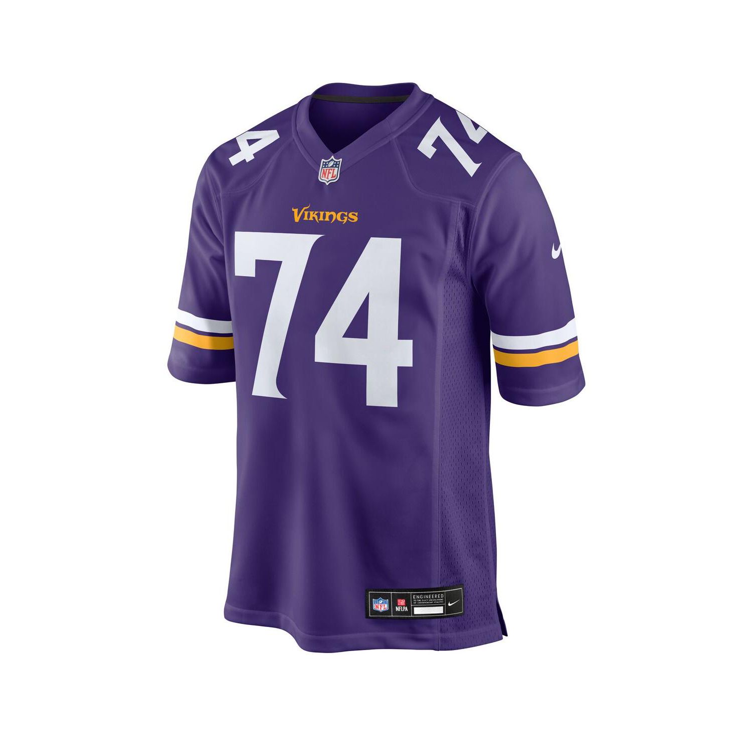 Men's Donovan Jackson Purple Minnesota Vikings 2025 NFL Draft First Round Pick Game Jersey