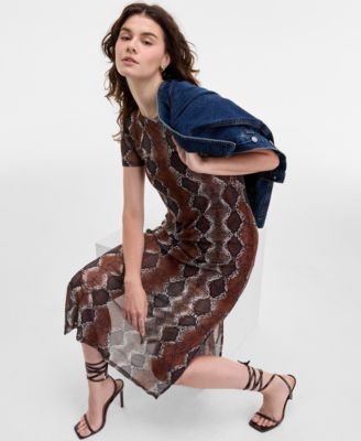 Women's Nola Printed Round-Neck Dress