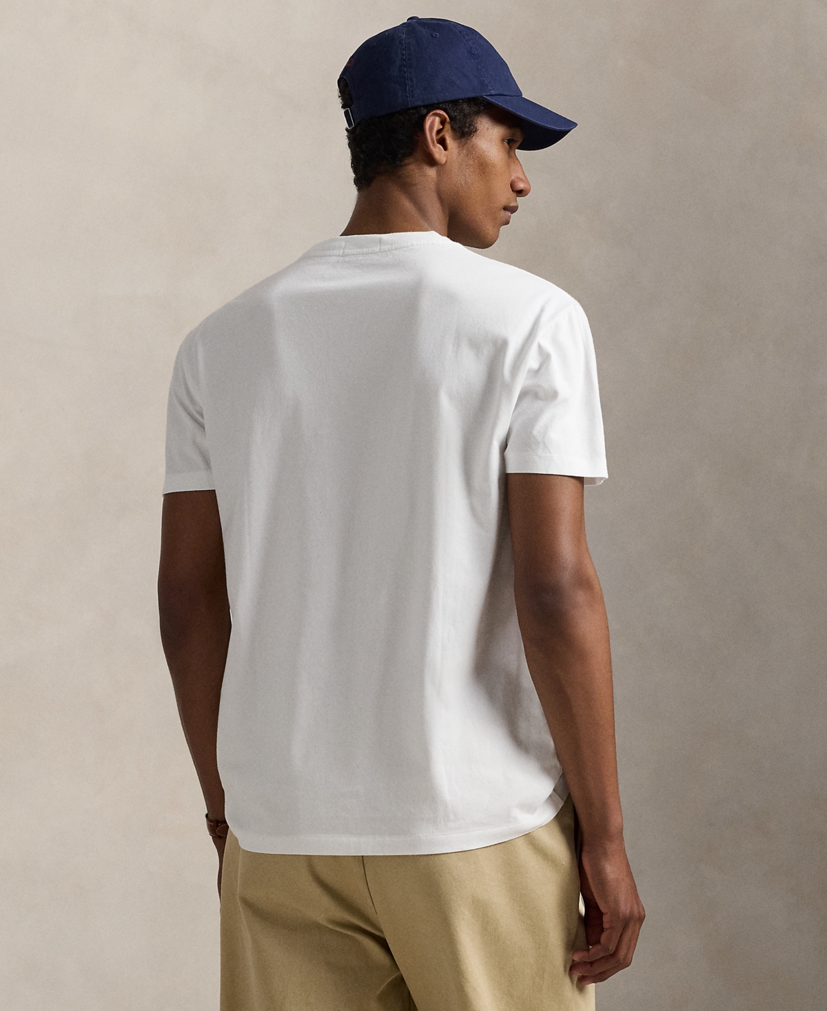 Polo Ralph Lauren Men's Classic-fit Logo Jersey T-shirt In White