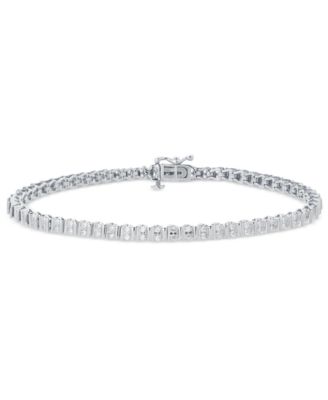 Macy's - Diamond Bracelet (1 ct. t.w.) in 14k White Gold or 14k Yellow Gold