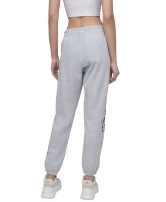 Women's Graffiti Logo Cotton-Blend Joggers