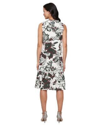 Women's Printed Sleeveless Dress