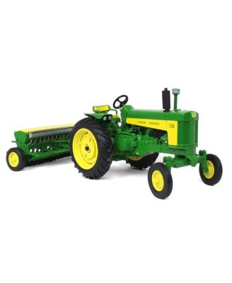 LP77315 1/16 John Deere 730 Wide Front with Grain Drill, Prestige