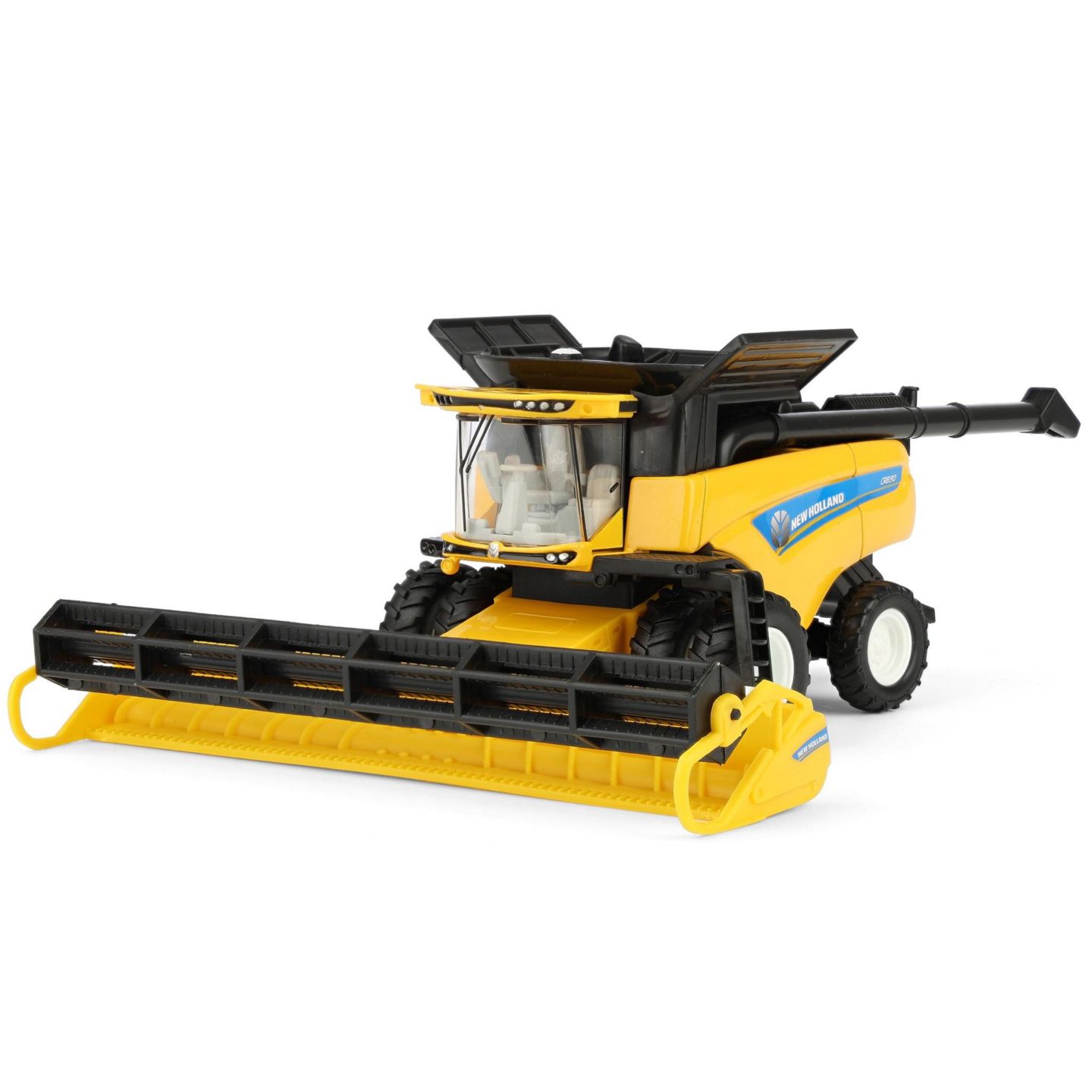 Детская игрушка ERTL 1/64 Scale New Holland CR8.90 Combine with Corn and Grain Headers Collectible Toy Vehicle — фото 2