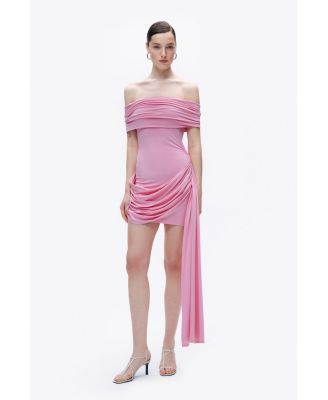 Women's Off Shoulder Mini Dress