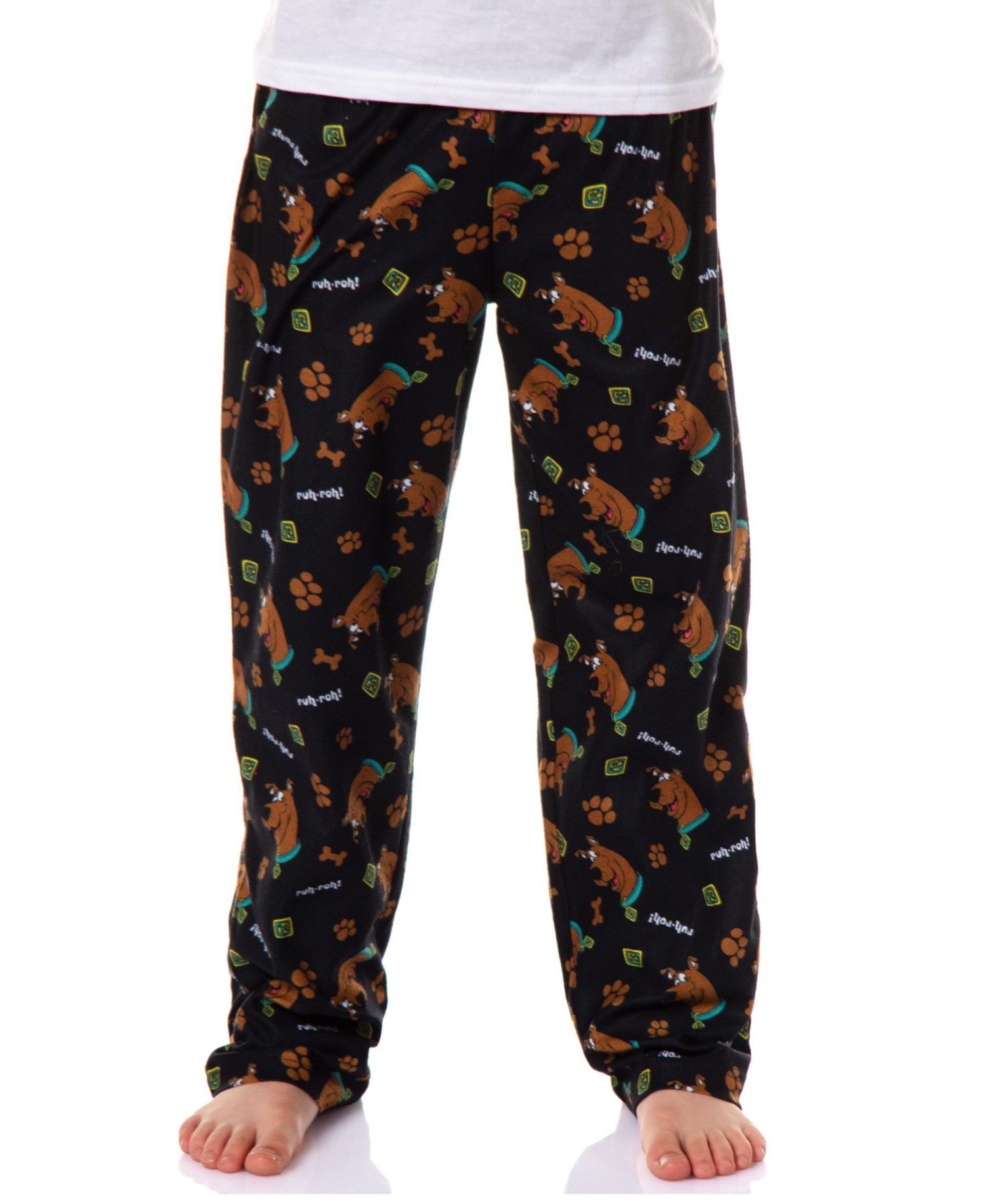 Boys' Ruh-Roh All-Over Tossed Print Sleep Kids Pajama Pants Loungewear