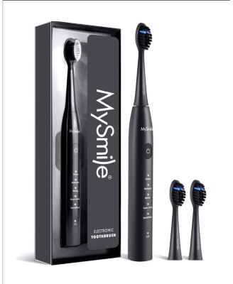 DY156 Electric Toothbrush for Adults, Rechargeable Battery Toothbrush Portable with 3 Brush Heads, 45000VPM, On Charge for 60 Days