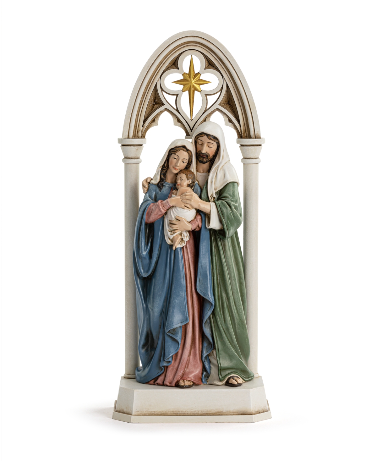 Napco 12" Holy Family Figurine In White