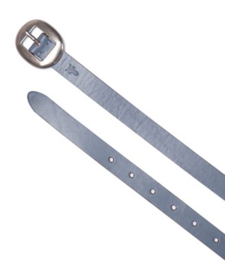 Women's Center Bar Leather Belt
