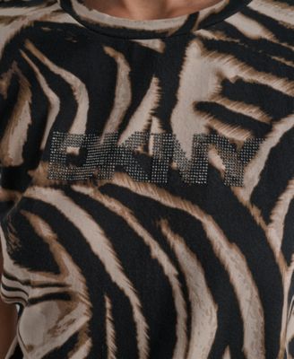 Women's Printed Logo Crewneck T-Shirt