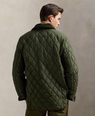 Men's Quilted Car Coat