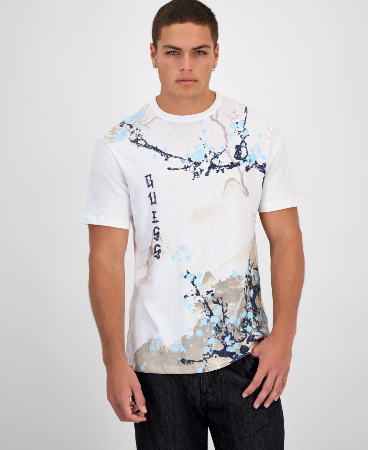 Мужская футболка с японским рисунком