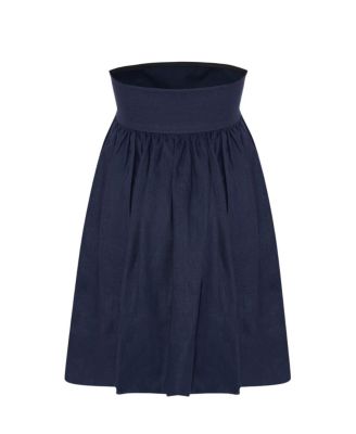 Women's Mykonos Linen Strapless Dress