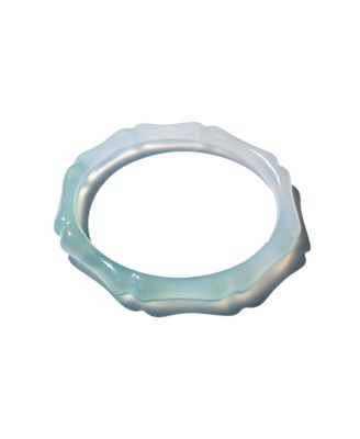 Bambam — Bamboo shaped skinny jade stone bangle
