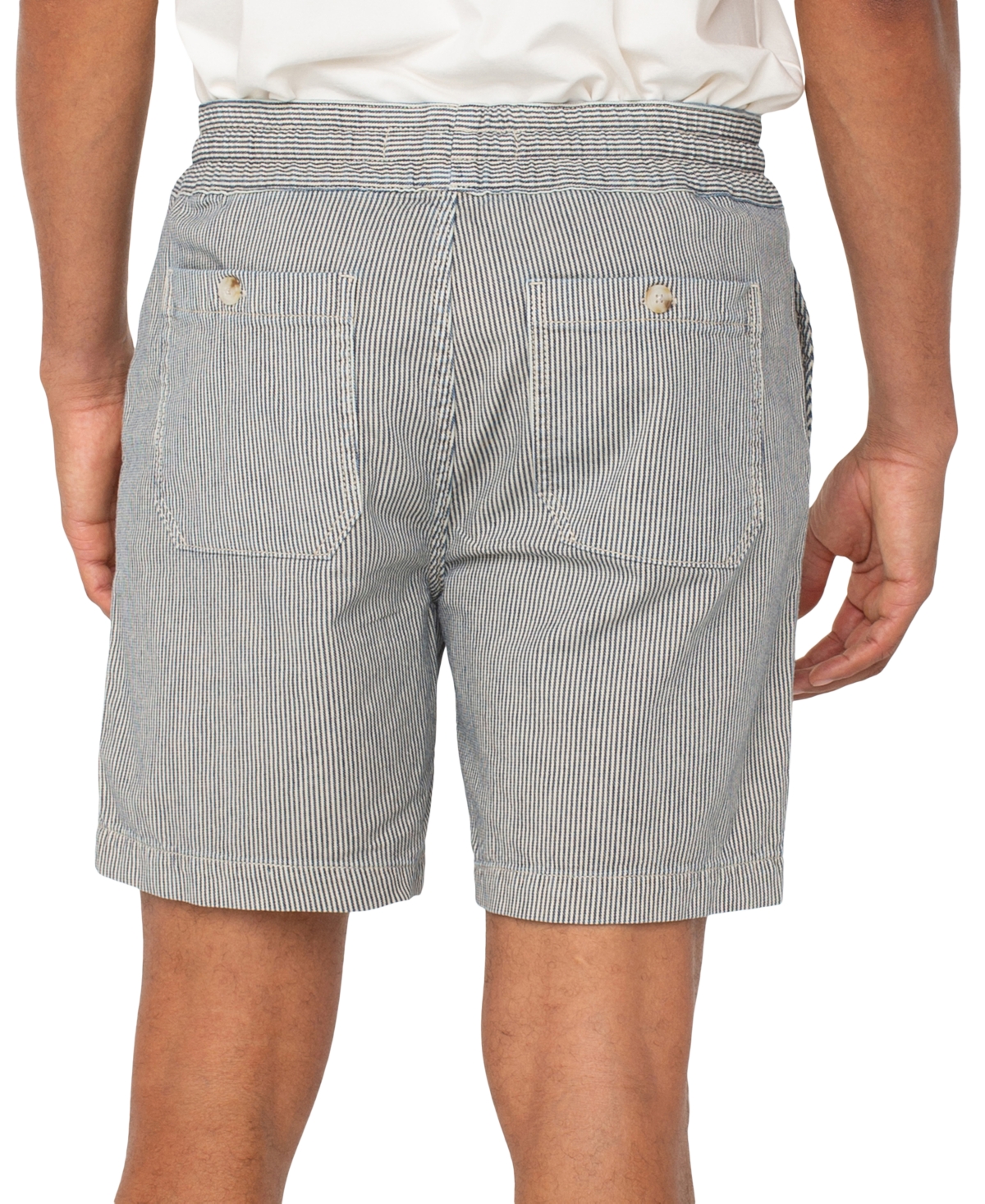 Liverpool Los Angeles Men's Stripe Drawstring Shorts