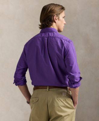 Men's Garment-Dyed Oxford Shirt