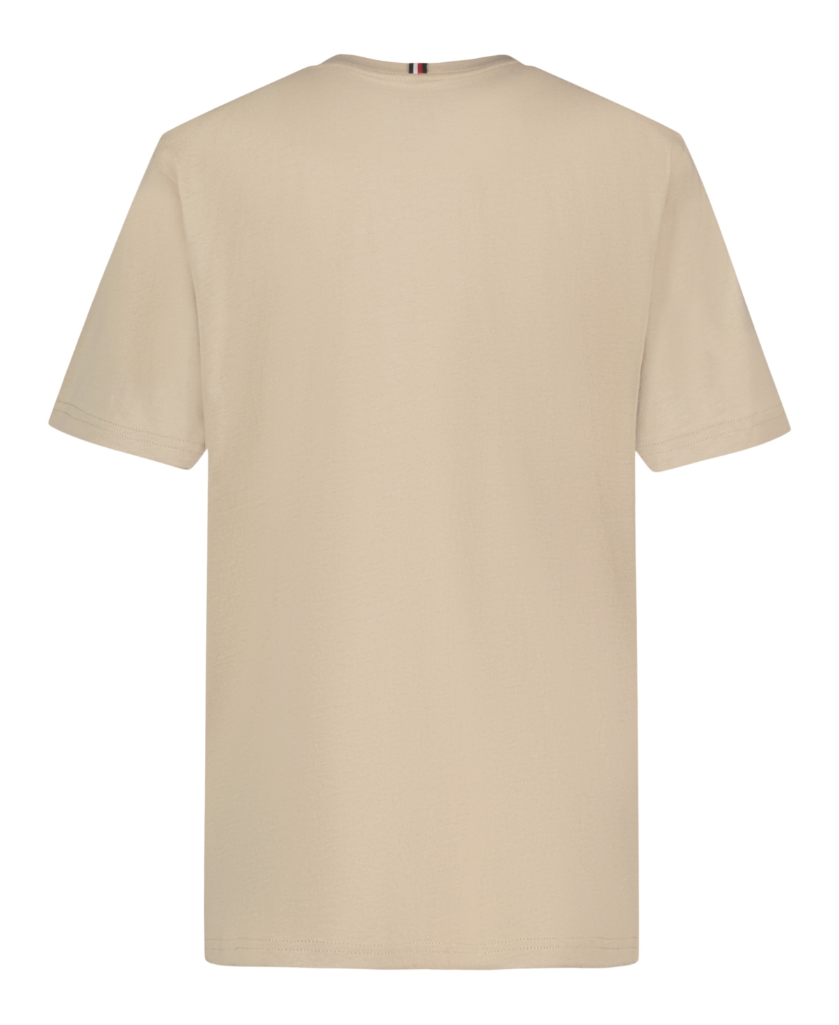 Tommy Hilfiger Big Boys Essential Lockup Short Sleeve T-shirt In Neutral