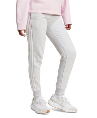 Women's Essentials Three Stripes Fleece Slim Pants