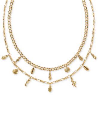 Kendra Scott - Gold-Tone Alexa Multi Strand Necklace, 16-1/2" + 3" extender