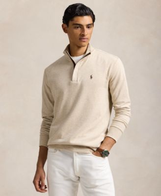 Polo Ralph Lauren - Men's Luxury Jersey Quarter-Zip Pullover