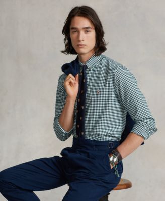 Polo Ralph Lauren - Men's Custom-Fit Gingham Oxford Shirt
