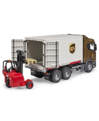 1/16 Scania Super 560R UPS Logistics Truck with Forklift