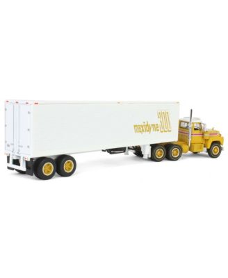 DCP 1/64 Mack R-Model Day Cab with 40ft Vintage Trailer, 125 Years of Mack