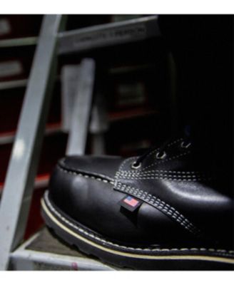 Men's American Heritage Midnight 6" Black Moc Toe Work Boots for Men