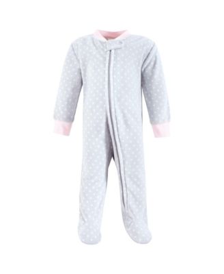 Baby Girls Hudson Fleece Sleep and Play