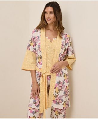 Women's Organic Cotton Staycation Short Robe