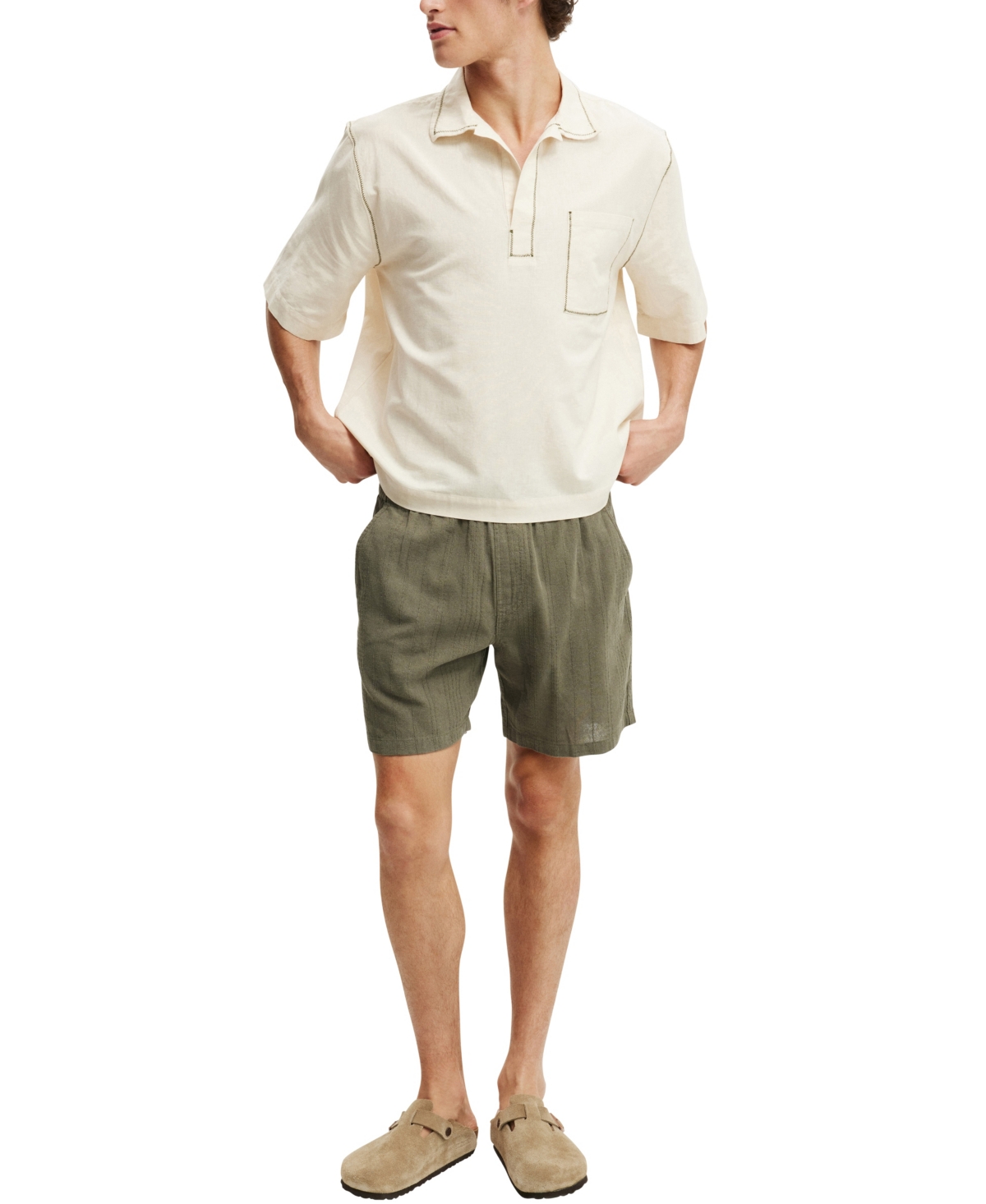 Shop Cotton On Men's Box Fit Short Sleeve Polo Shirt