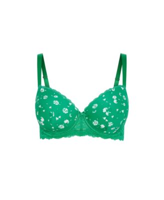Plus Size Hailey Contour Print Bra