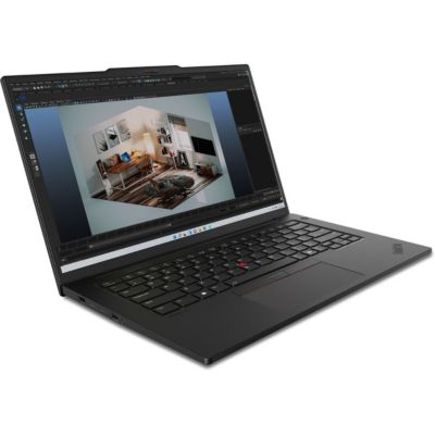 ThinkPad P14s Gen 5 14.5" WUXGA Mobile Workstation, Intel Core Ultra 7-155H 1.4GHz, 16GB RAM, 512GB SSD, NVIDIA RTX 500 Ada 4GB, Windows 11