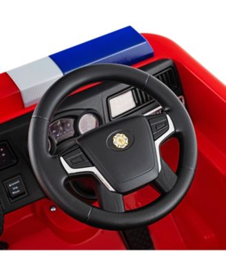 Kids Ride on Fire Truck with Remote Control and Extinguisher