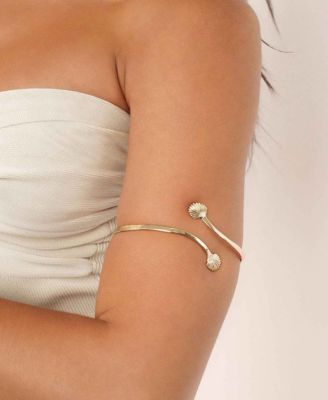 Santorini Shell Arm Cuff Bracelet