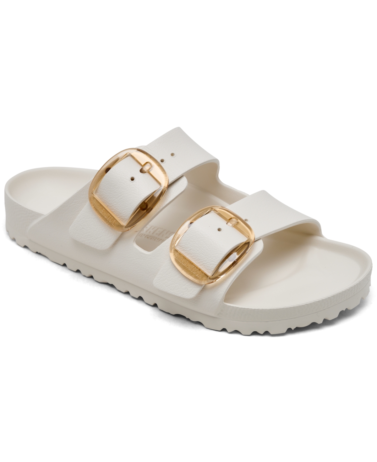 Women's Arizona Big Buckle Eva Sandals from Finish Line - Eggshell
