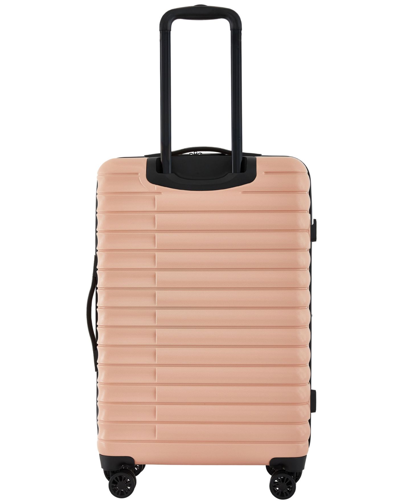 Чемоданы Travelers Club Providence 3-Pc. Expandable Hard Side Luggage Set, цвет: Пыльный розовый — фото 7