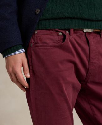 Men's Varick Slim Straight Stretch Sateen Pants