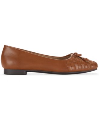 Women's Baileyy Woven Snip Toe Ballet Flats, Exclusively at Macy's