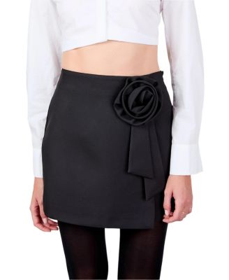 Women's Corsage Mini Skirt