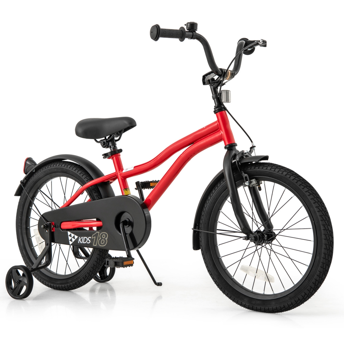 Bicycle for Kids with Adjustable Seat Bell Reflectors for Visibility