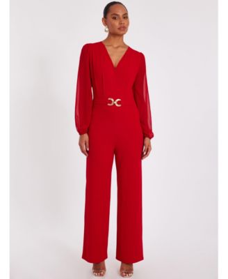 Women's Chiffon Palazzo Jumpsuit