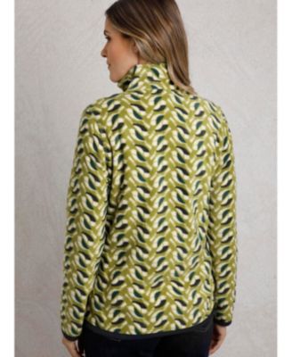 Women's Reena 1/4 Zip Printed Microfleece