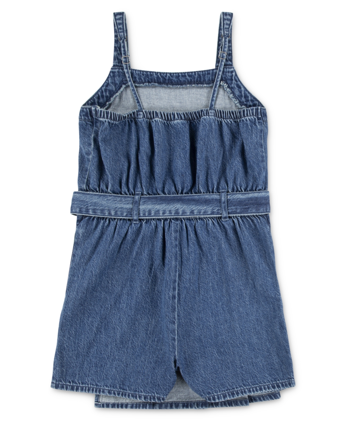 Abercrombie Girls Pleated Skort Dress In Blue
