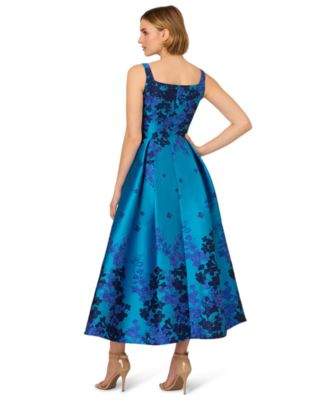 Women's Jacquard Fit & Flare Dress