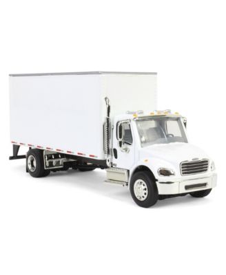 1/64 Freightliner M2 Van Box Truck, Plain White