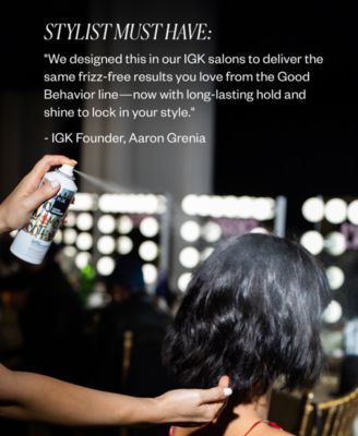 Good Behavior Flexible Anti-Frizz Hairspray, 1.8 oz.